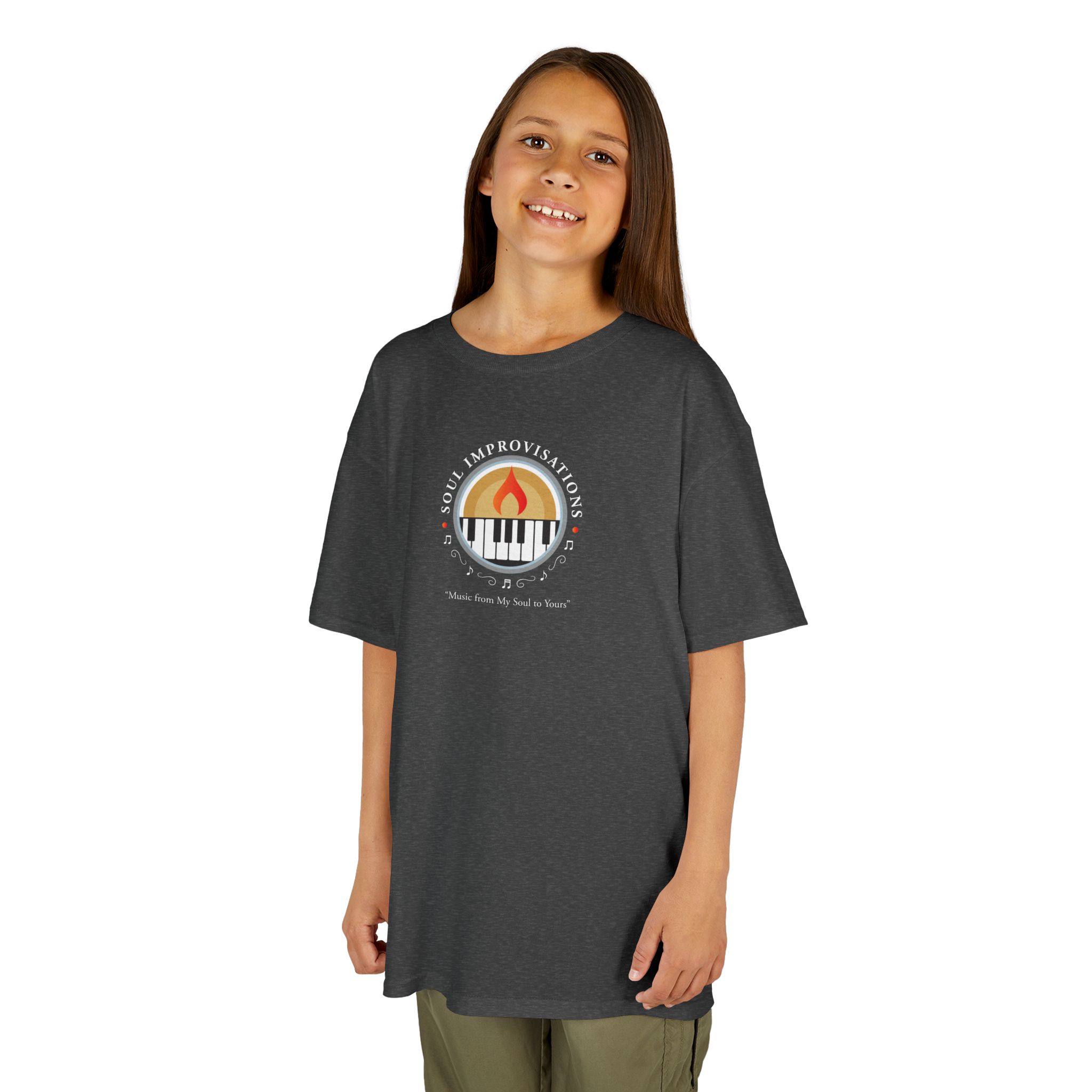 Soul Improvisations Youth Heavy Cotton Short Sleeve T-Shirt - Image 17
