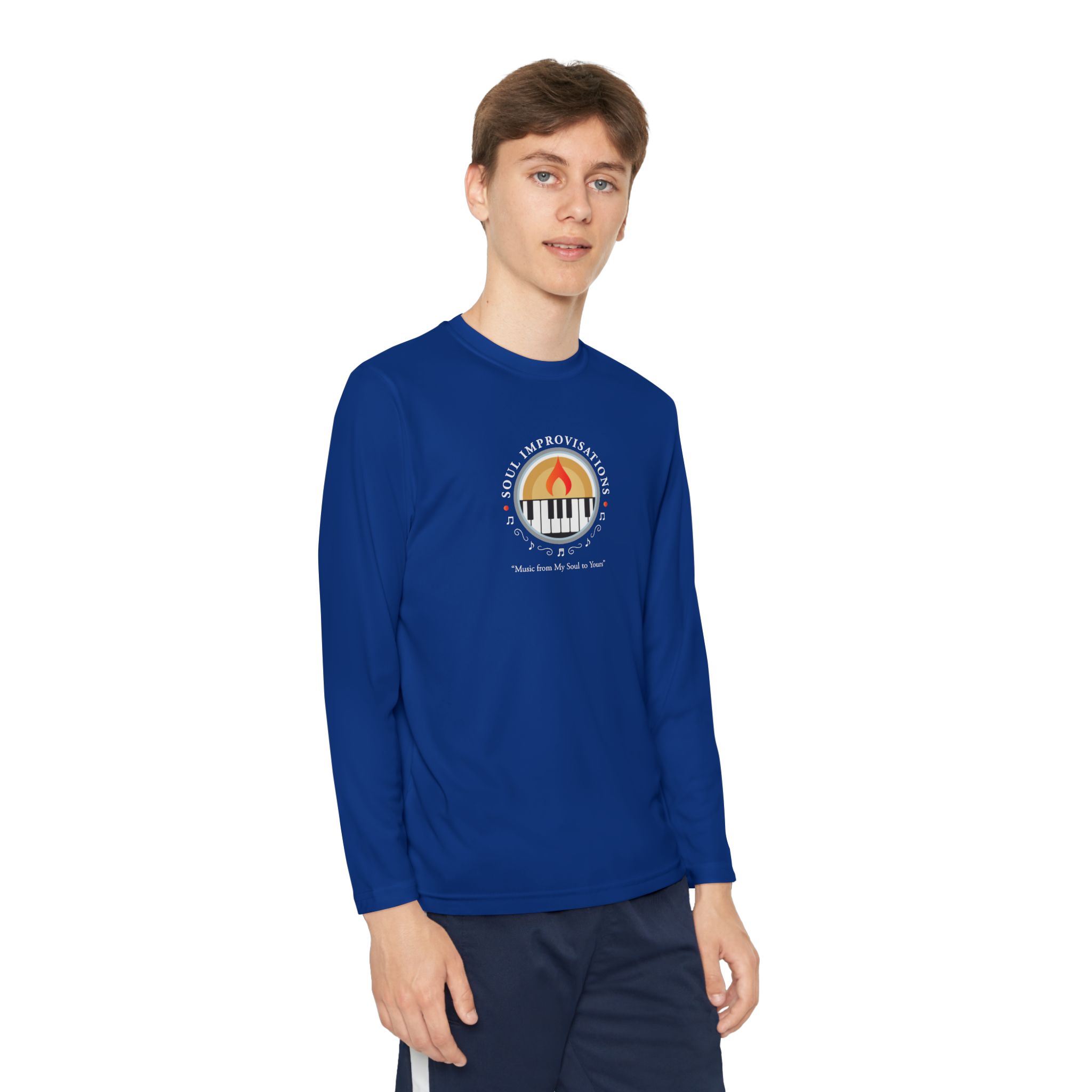 Soul Improvisations Youth Long Sleeve Competitor T-Shirt - Image 6