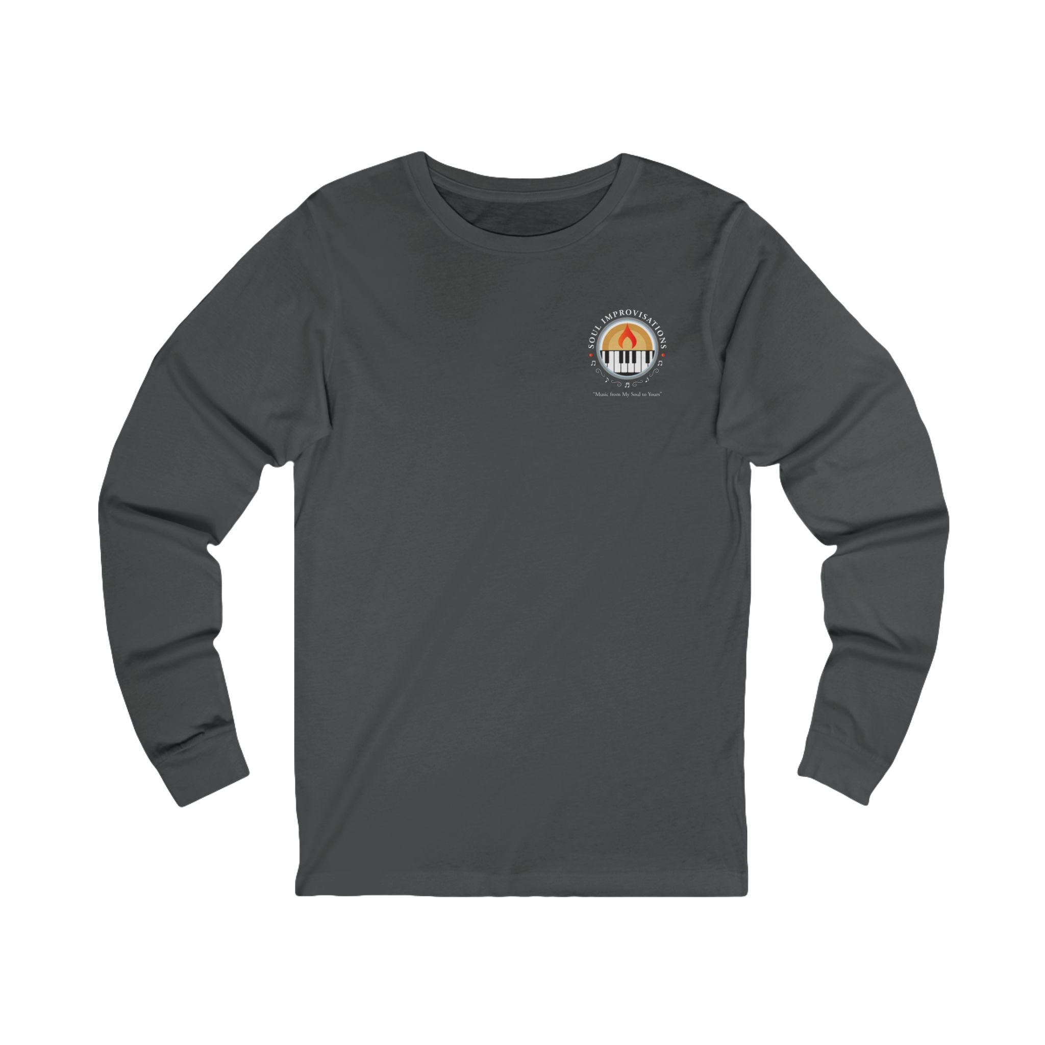 Soul Improvisations Unisex Jersey Long Sleeve T-Shirt (left chest logo)