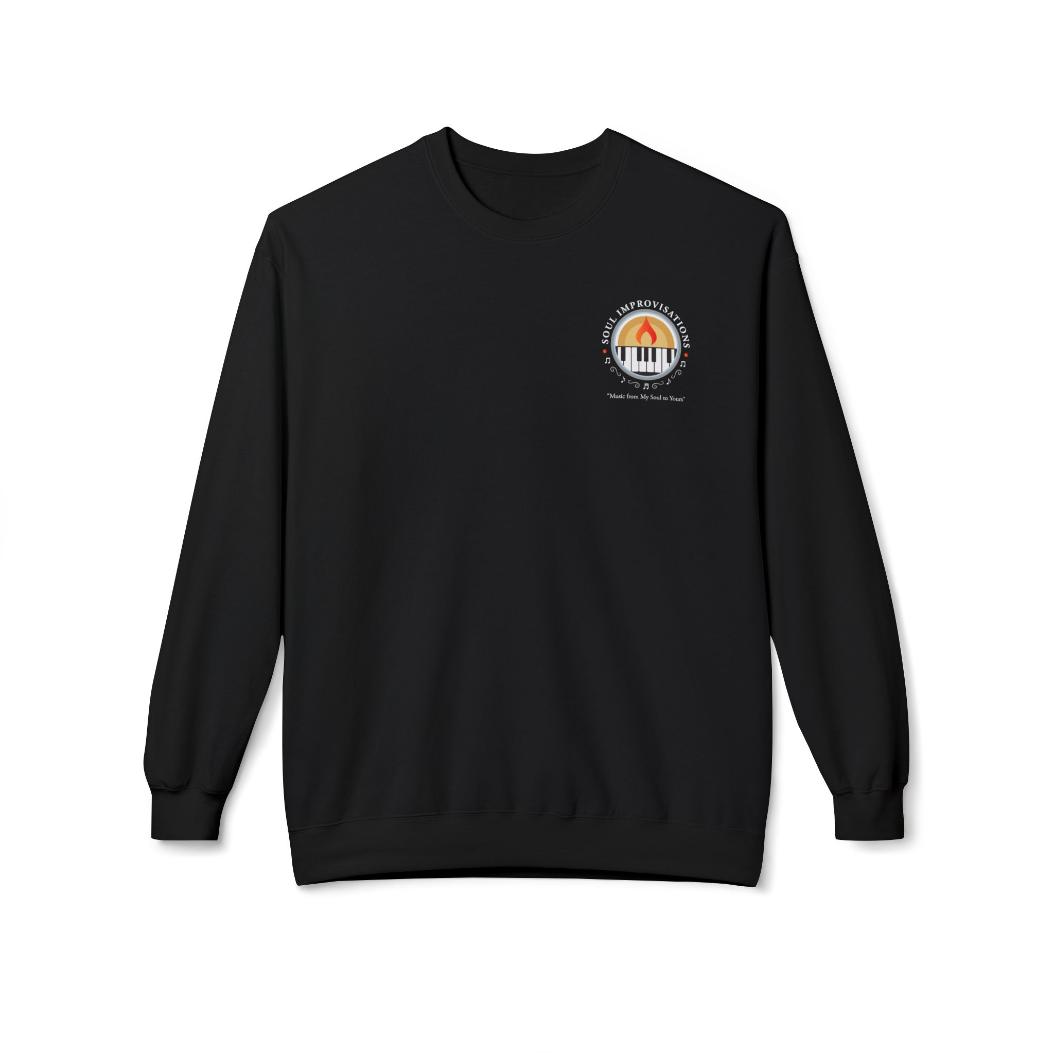 Soul Improvisations Unisex Midweight Crewneck Sweatshirt (left chest logo)