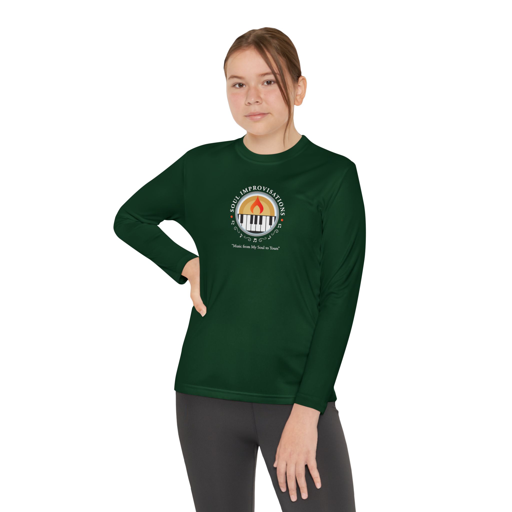 Soul Improvisations Youth Long Sleeve Competitor T-Shirt - Image 10