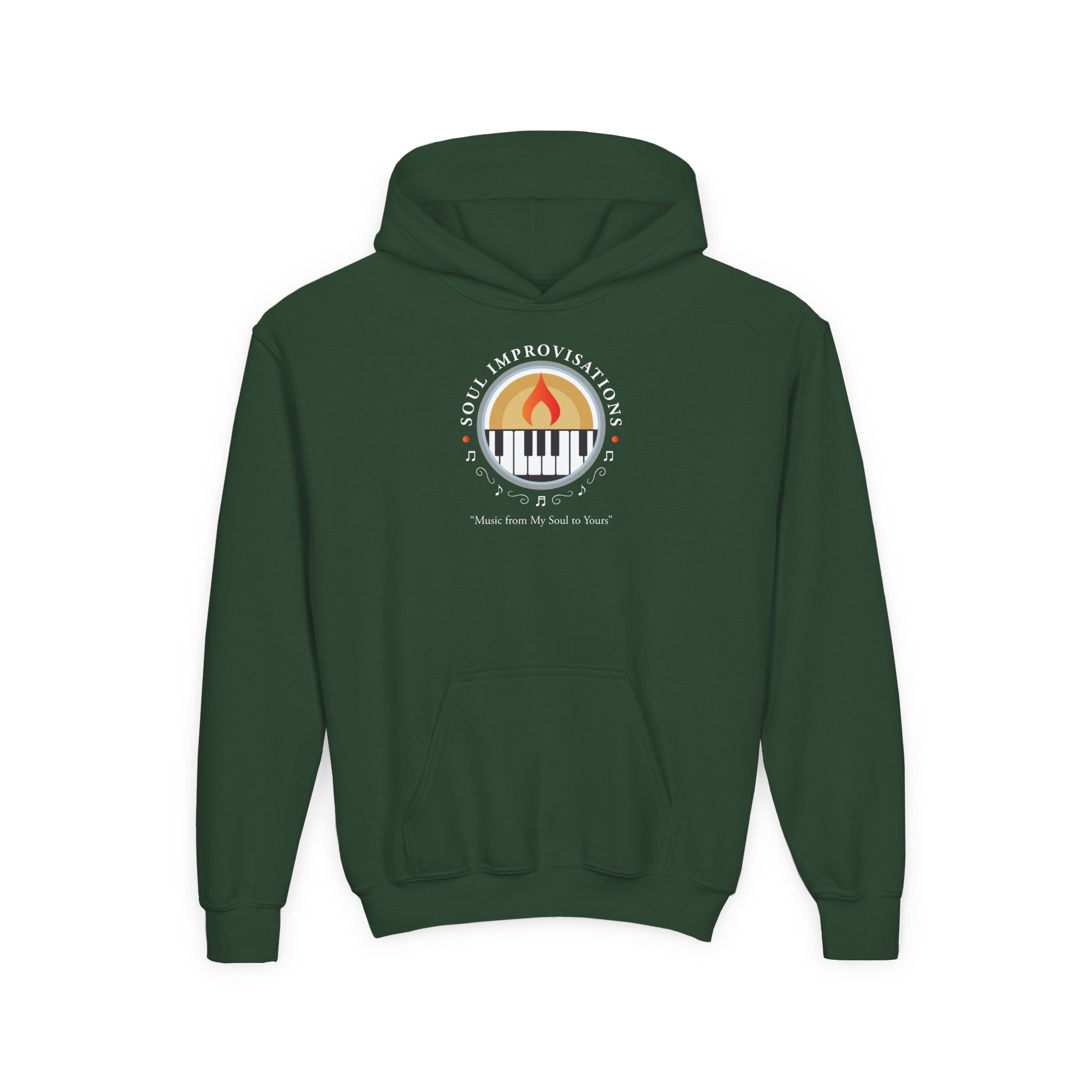 Soul Improvisations Youth Pullover Hooded Sweatshirt - Image 3