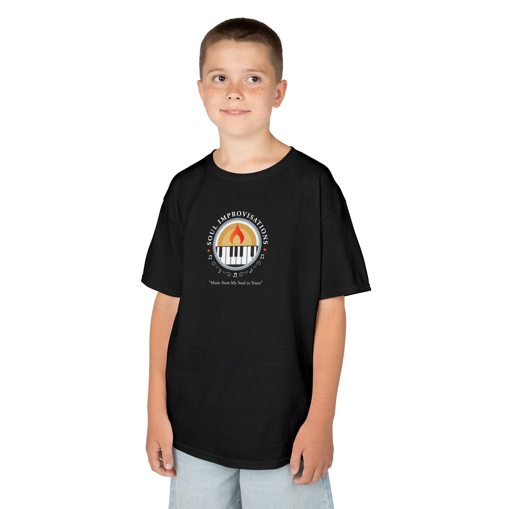 Soul Improvisations Youth Heavy Cotton Short Sleeve T-Shirt - Image 9