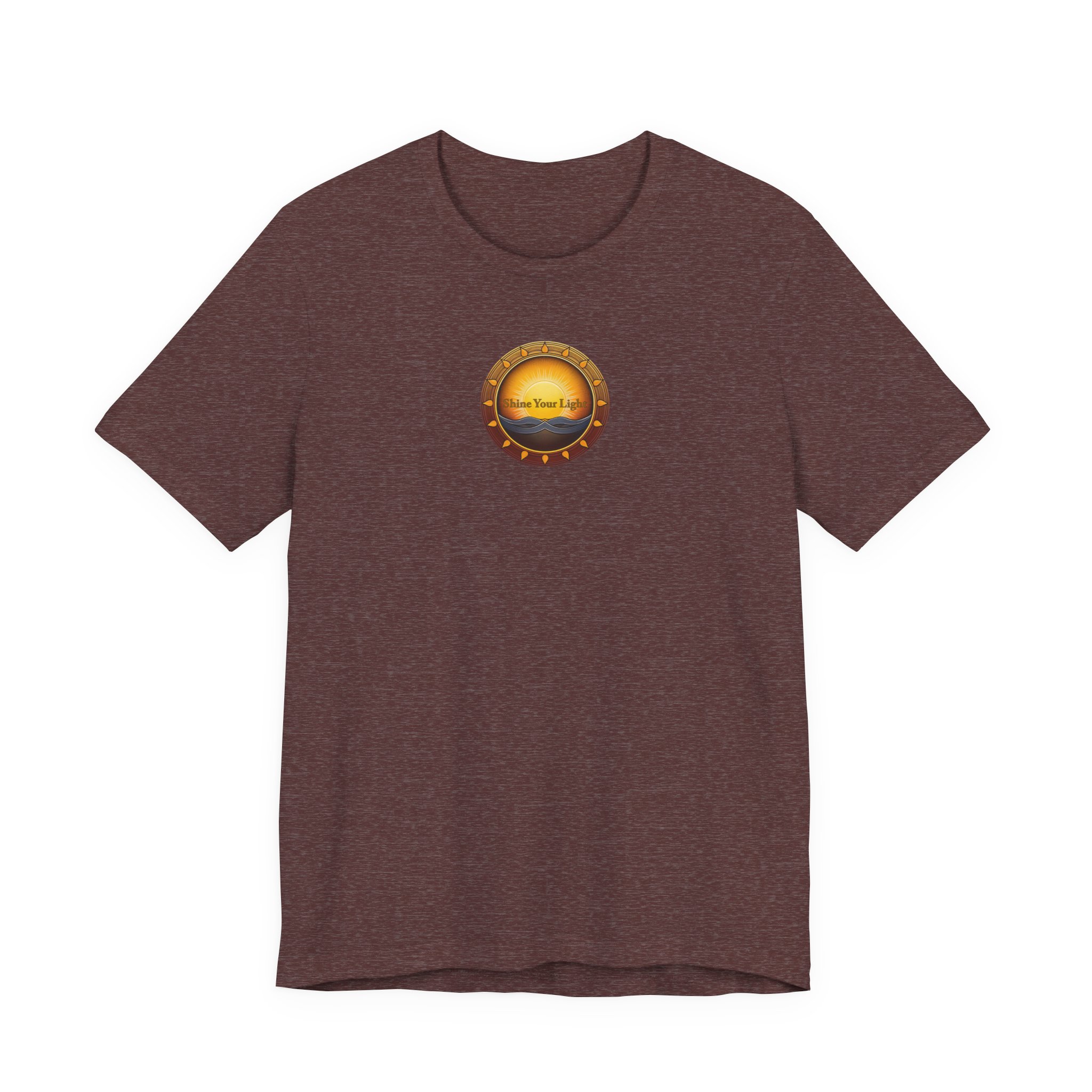 Shine Your Light Unisex Jersey Short Sleeve T-Shirt - Image 27