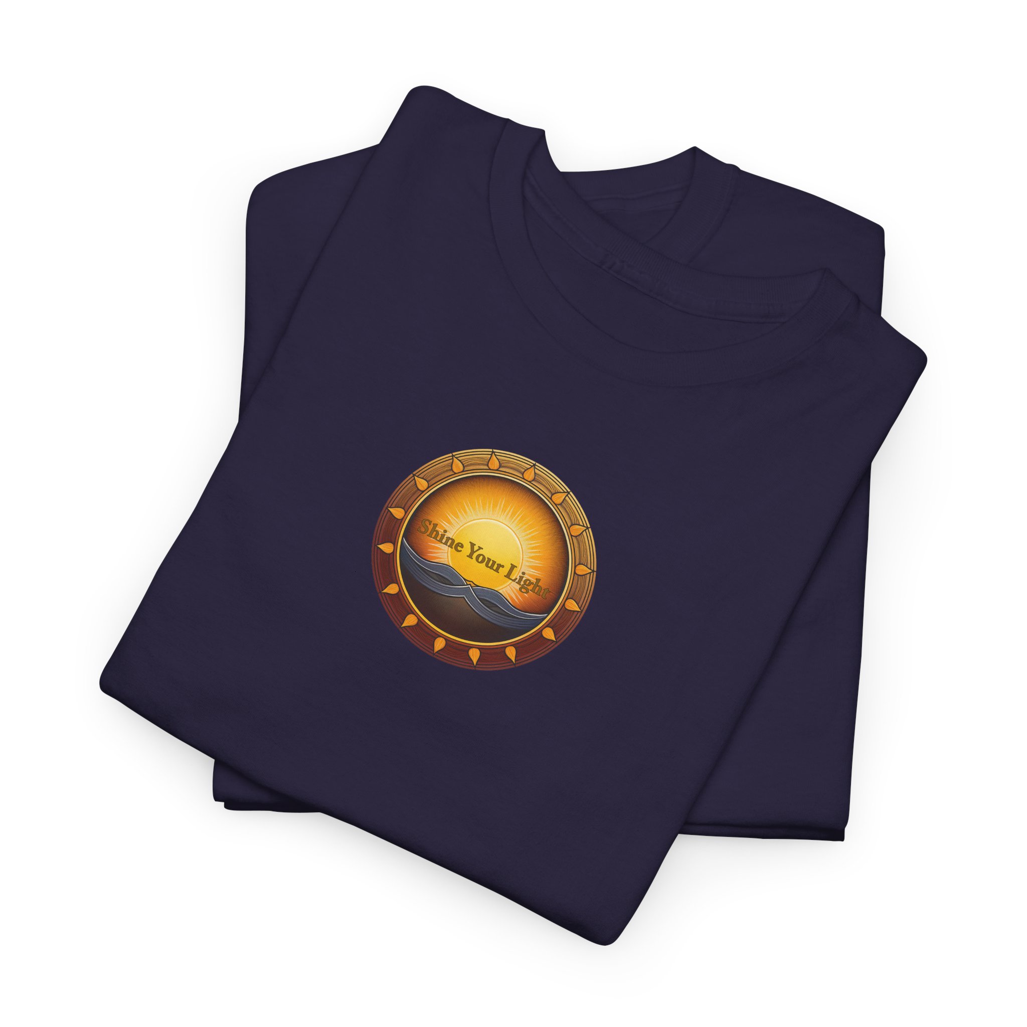Shine Your Light Unisex Heavy Cotton Short Sleeve T-Shirt
