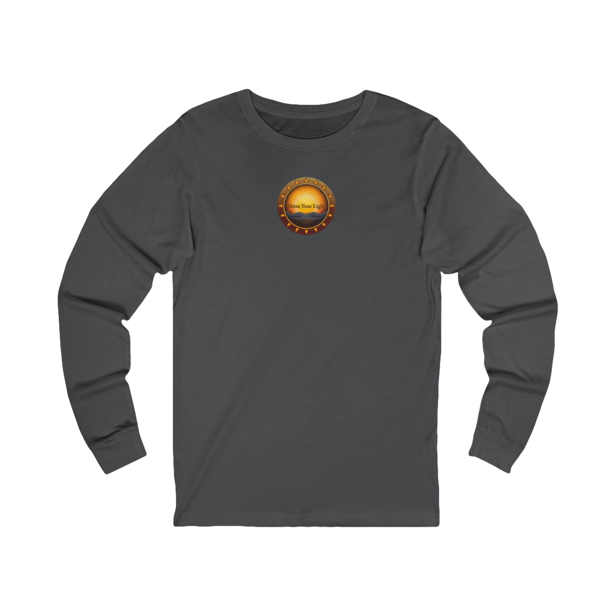 Shine Your Light Unisex Jersey Long Sleeve T-Shirt - Image 6