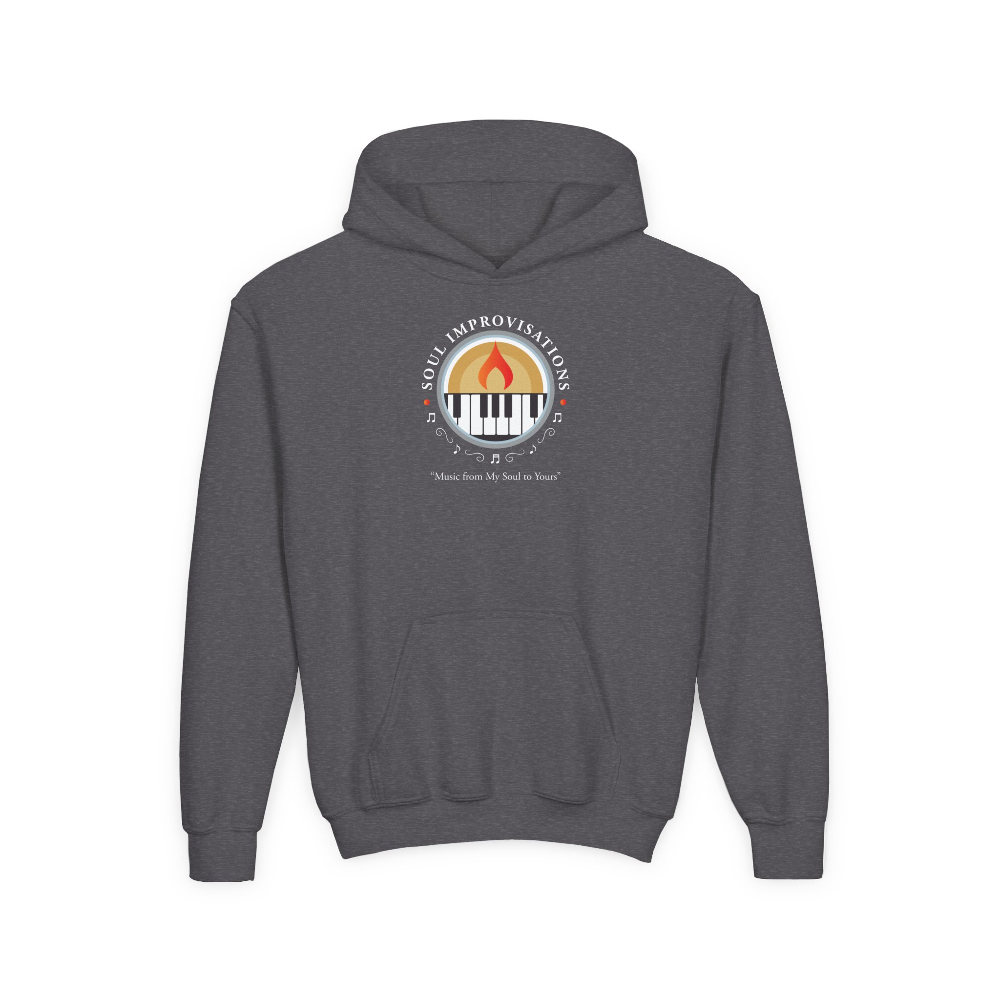 Soul Improvisations Youth Pullover Hooded Sweatshirt - Image 4