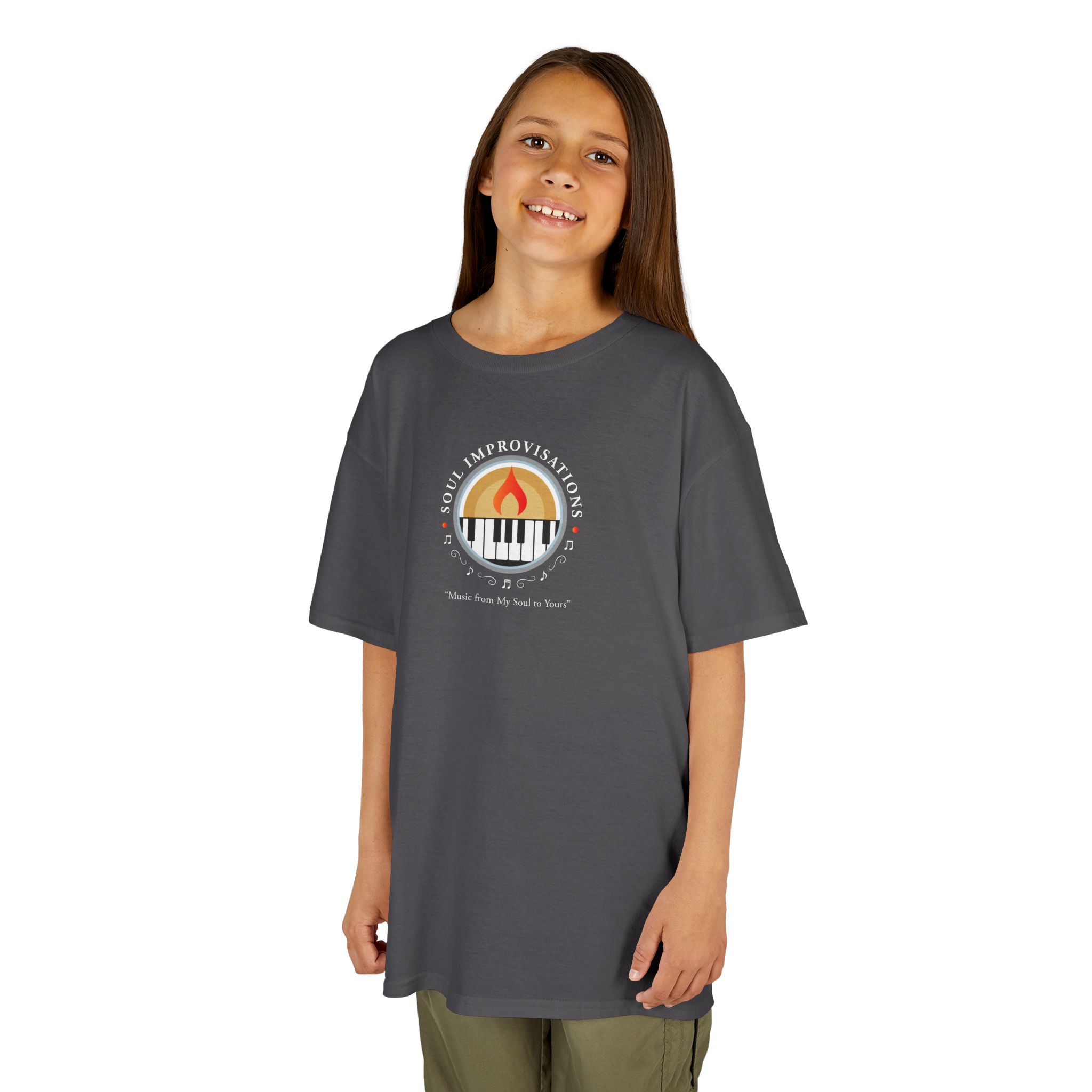Soul Improvisations Youth Heavy Cotton Short Sleeve T-Shirt - Image 2