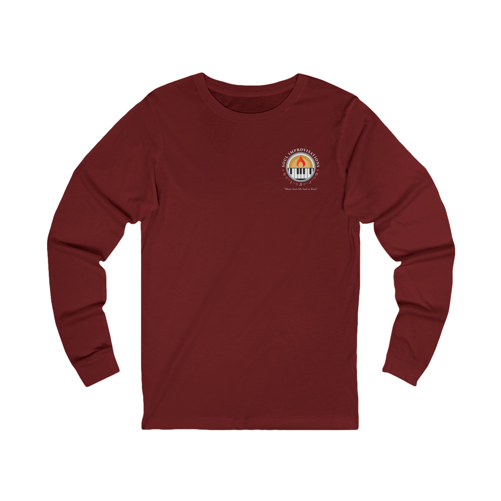 Soul Improvisations Unisex Jersey Long Sleeve T-Shirt (left chest logo) - Image 10