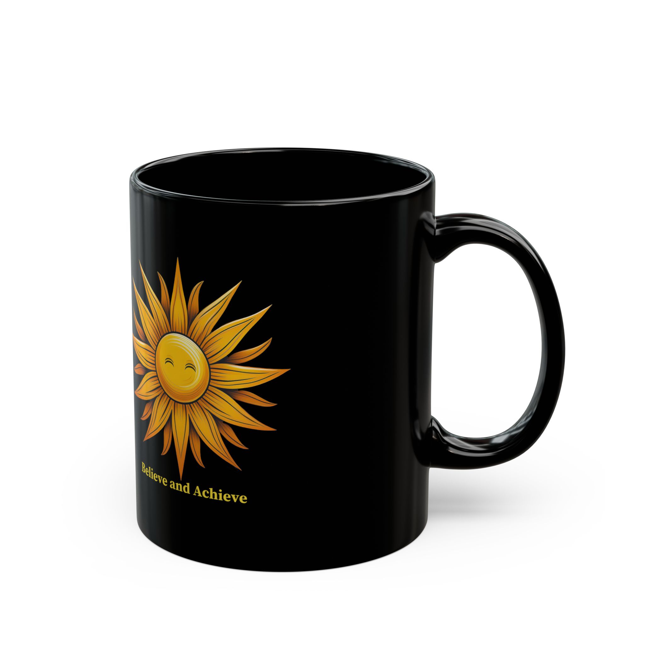 Believe & Achieve Sunshine Coffee Mug - 11oz and 15oz - Image 2