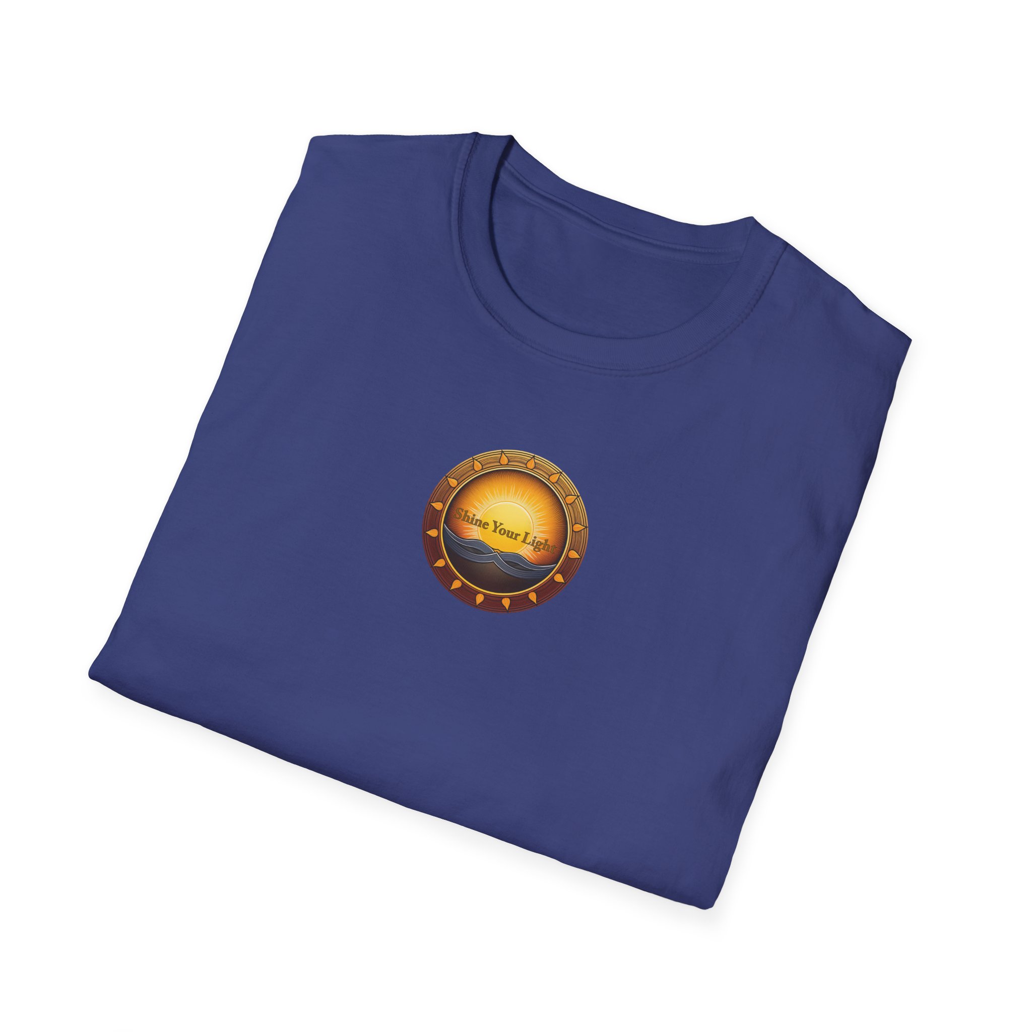 Shine Your Light Unisex Softstyle Short Sleeve T-Shirt - Image 5