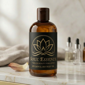 Soul Essence Golden Elixir Body Oil - Lavender Vanilla